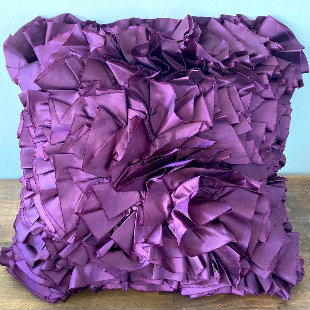 Pier 1 Accent Pillow In Purple